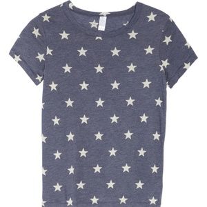 ALTERNATIVE APPAREL Star Print T-shirt - EUC